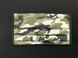 Design-Gesichtsaccessoires Camouflage (10er Set)