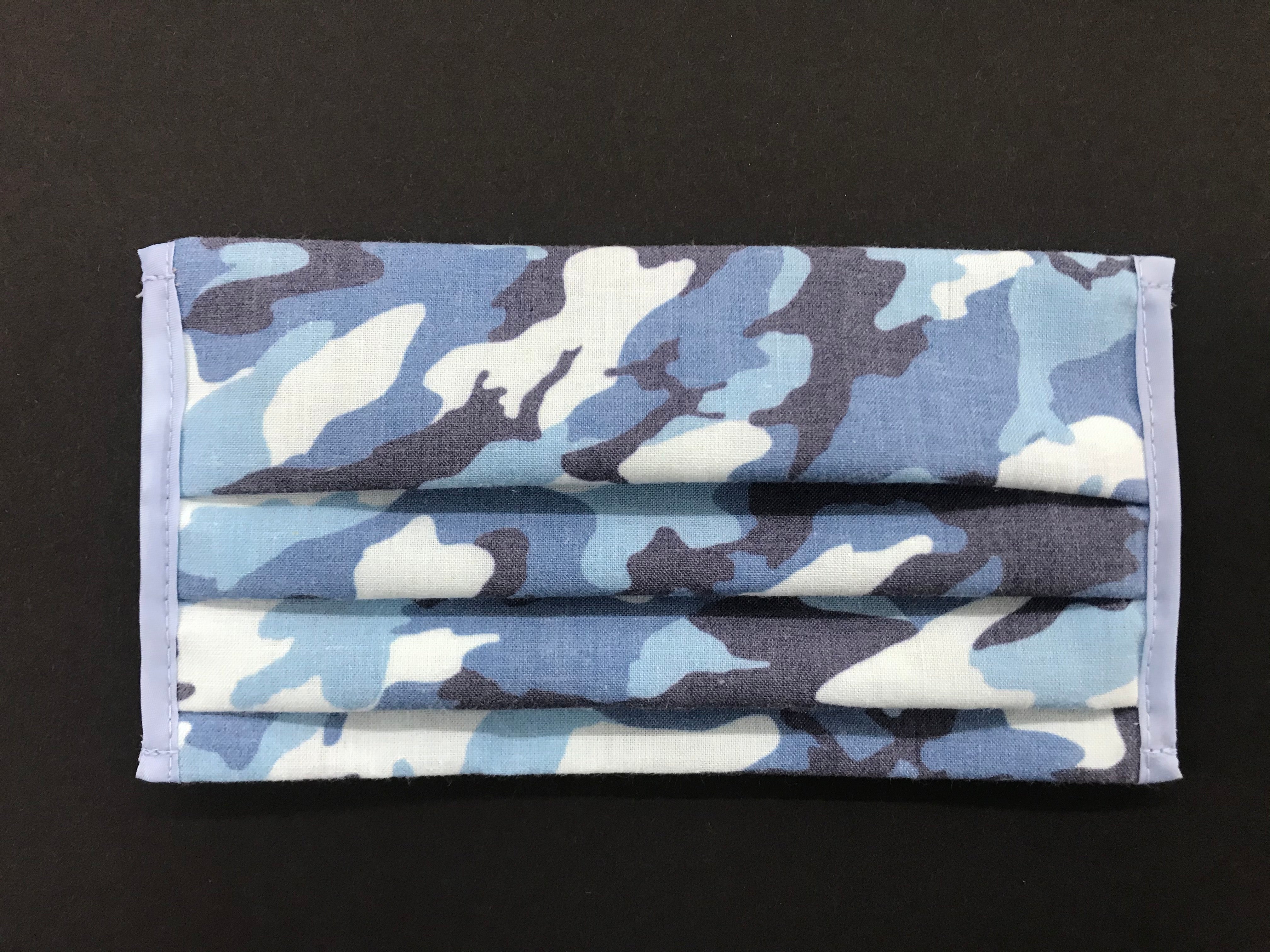 Design-Gesichtsaccessoires Camouflage (10er Set)